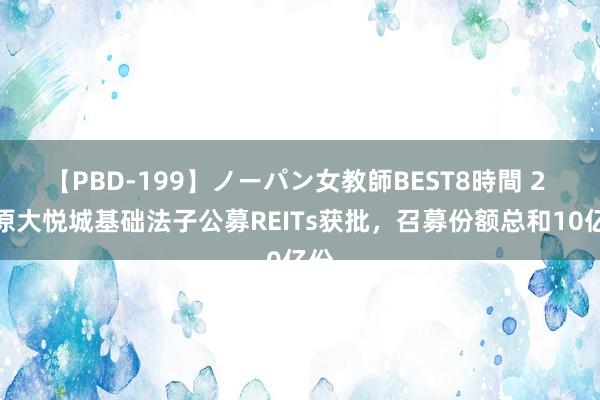 【PBD-199】ノーパン女教師BEST8時間 2 中原大悦城基础法子公募REITs获批，召募份额总和10亿份